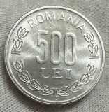 500 Lei 1999 Al, Romania, UNC, Luciu de batere