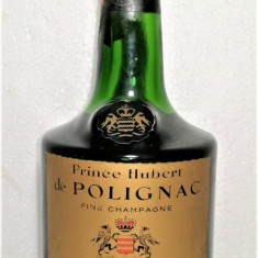 rare cognac VSOP Prince Hubert de Polignac, Cl 75 GR. 40 ANII 1970