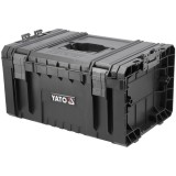 Yato YT-09163 - Cutie din plastic 241x450x321 mm maner transport sistem clipsare stocare supraetajata