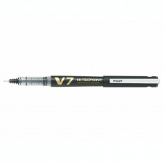 Roller V7 Hi-Tecpoint Reincarcabil 0.7 Negru Pilot