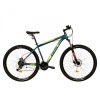Bicicleta MTB DHS Terrana 2927, 29 Inch, M, Verde, Cadru Aluminiu, Frane Hidraulice, 24 Viteze