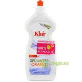 Detergent Lichid Sensitiv pentru Vase cu Portocale Ecologic/Bio 500ml