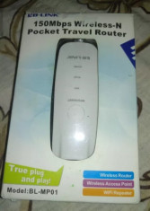 Wireless Travel Router nou foto