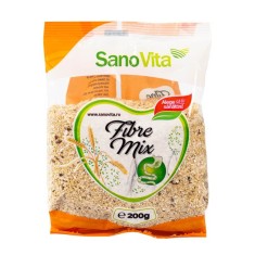Fibre Mix Sano Vita, 200 g, Amestec de Fibre, Fibre pentru Digestie, Supliment Fibre Digestie, Supliment cu Fibre, Amestec Fibre, Mix de Fibre, Mix Fi foto