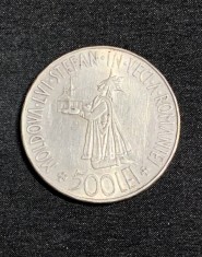 Moneda 500 lei 1941 argint