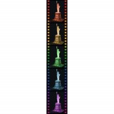 Puzzle 3D Luminos Statuia Libertatii, 108 Piese, Ravensburger