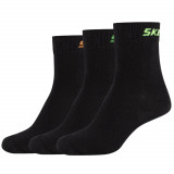 Cumpara ieftin șosete Skechers 3PPK Boys Mech Ventilation Socks SK41064-9999 negru, 31-34, 35-38, 39-42