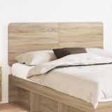 vidaXL Tăblie cap cu headboard Stejar Sonoma 140 cm Lemn compozit 887882