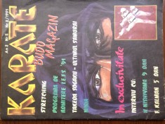 KARATE Budo Magazin an 2 Nr2 1991 revista arte martiale articol poster Bruce Lee