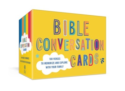 Bible Conversation Cards: 100 Verses to Memorize and Explore with Your Family foto