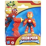 Marvel iron man si prietenii sai uimitori figurina iron man 7.6cm
