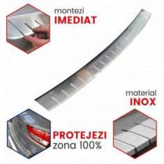 Protectie prag portbagaj inox Skoda Superb Kombi fabricatie 2015-prezent foto