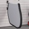 Gossi suport pentru sa/patura, negru, fier, 3 brate