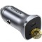 Incarcator Auto UGREEN CD130 30W 3A 1 x USB-A - 1 x USB-C Gri