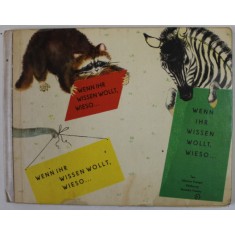 WENN IHR WISSEN WOLLT , WIESO ..., text JOHANNA KRAEGER , zeichnungen VERONIKA FRITSCHE , 1963