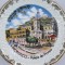 Farfurie decorativa portelan frantuzesc, veche , vintage - Monaco