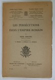 LES PERSECUTIONS DANS L &#039;EMPIRE ROMAIN par HENRI GREGOIRE , 1951