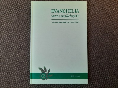 Evanghelia vieții desăv&amp;acirc;rșite a celor doisprezece apostoli CARTONATA foto