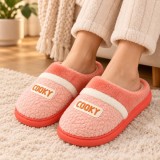 Cumpara ieftin Papuci de casă damă roz, călduroși și ușori &ndash; Model 4709