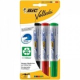 Marker tabla alba set 4 culori Velleda 1701 Bic