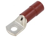 V&acirc;rf Inelar Tubular M16 17mm 240mm2 Crimpat pe Cablul Roșu