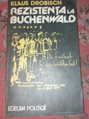 REZISTENTA LA BUCHENWALD-KLAUS DOBRISCH T11 foto