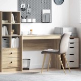 VidaXL Birou de scris Stejar Sonoma Lemn ingineresc 100 x 40 x 76 cm