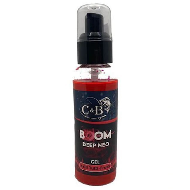Gel Atractant C&amp;B Deep Neo Boom, Krill Tutti-Frutti, 100ml