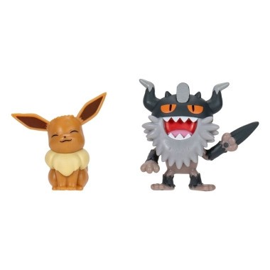 Pokemon Battle Figure Set 2 minifigurine Perrserker &amp;amp; Eevee #2 5cm foto