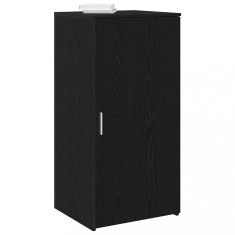 vidaXL Dulap de depozitare, negru, 50x45x103,5 cm, lemn prelucrat