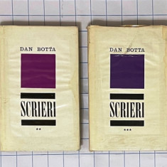 scrieri 4 volume cartonate supracoperti editie completa de dan botta