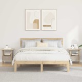 vidaXL Noptieră 2 pcs Stejar Sonoma 41 x 40 x 45 cm Lemn compozit 8000425