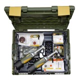 Set pentru gaurire, frezare, taiere si slefuire Proxxon 10005, 10.8 V, 2.5 Ah, 15 piese