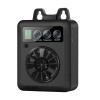 Dispozitiv cu ultrasunete pentru caini, anti-latrat, potrivit cu toate taliile, 12x6.5x9cm, reincarcabil,, Oem