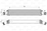 VALEO 818654 Intercooler, compresor