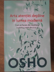 ARTA ATENTIEI DEPLINE IN LUMEA MODERNA-OSHO foto