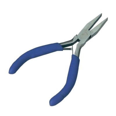 Cleste mini pentru electronisti cu varf lung plat Mannesmann 10806, 120 mm foto