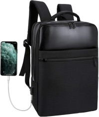 Rucsac antifurt Xnuoyo pentru laptop de 15.6 inchi, negru - RESIGILAT