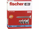 Diblu fischer nylon cu surub GK S pentru gips-carton
