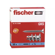 Diblu fischer nylon cu surub GK S pentru gips-carton