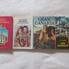 A. J. CRONIN- CHEILE IMPARATIEI, DOAMNA CU GAROAFE, GRAN CANARIA, TREI DRAGOSTE