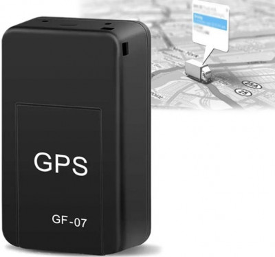 Mini GPS Tracker GF-07, microfon, localizare foto