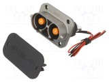 Conector alimentare DC mamă &icirc;nşurubare AMPHENOL GEC -40&divide;125&deg;C IP67