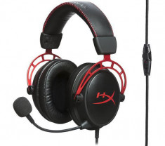 HP HEADPHONES HYPERX CLOUD ALPHA RED foto