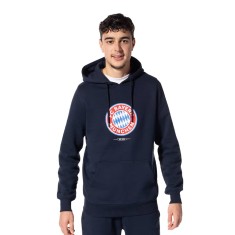 Bayern M&uuml;nchen hanorac de bărbați cu glugă Essential navy - S