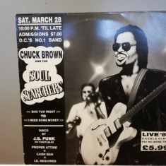 Chuck Brown & Soul Searchers - Live '87 - 2LP (1977/Decca/RFG) - Vinil/Vinyl/NM+