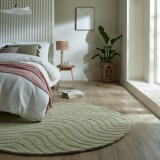 Cumpara ieftin Covor rotund Mesmerise Verde 160x160 cm, Flair Rugs
