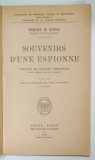 SOUVENIRS D &#039;UNE ESPIONNE par MARTHE Mc. KENNA , preface par WINSTON CHURCHILL , 1933