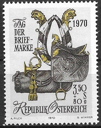 B2070 - Austria 1970 - Ziua marcii neuzat,perfecta stare