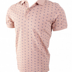 Tricou polo Jack & Jones, bumbac, barbati, rose, L